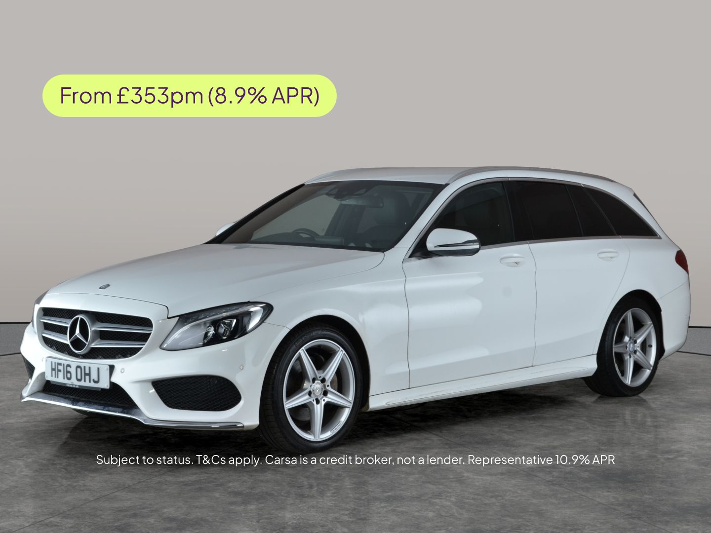 2016 Mercedes-Benz C-Class 2.0 C200 AMG Line (184ps) (s/s) Estate 5d