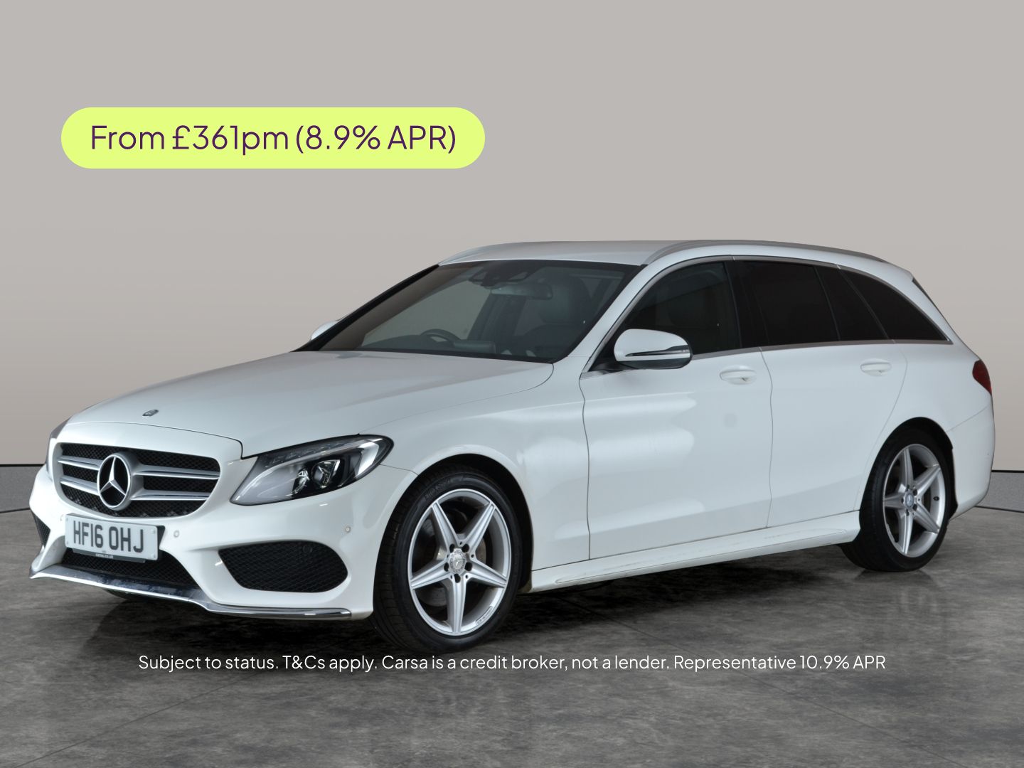 2016 Mercedes-Benz C-Class 2.0 C200 AMG Line (184ps) (s/s) Estate 5d