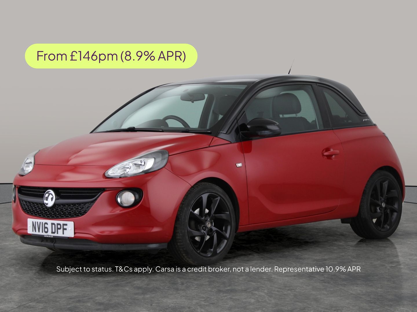 2016 Vauxhall ADAM 1.2i VVT 16v ENERGISED