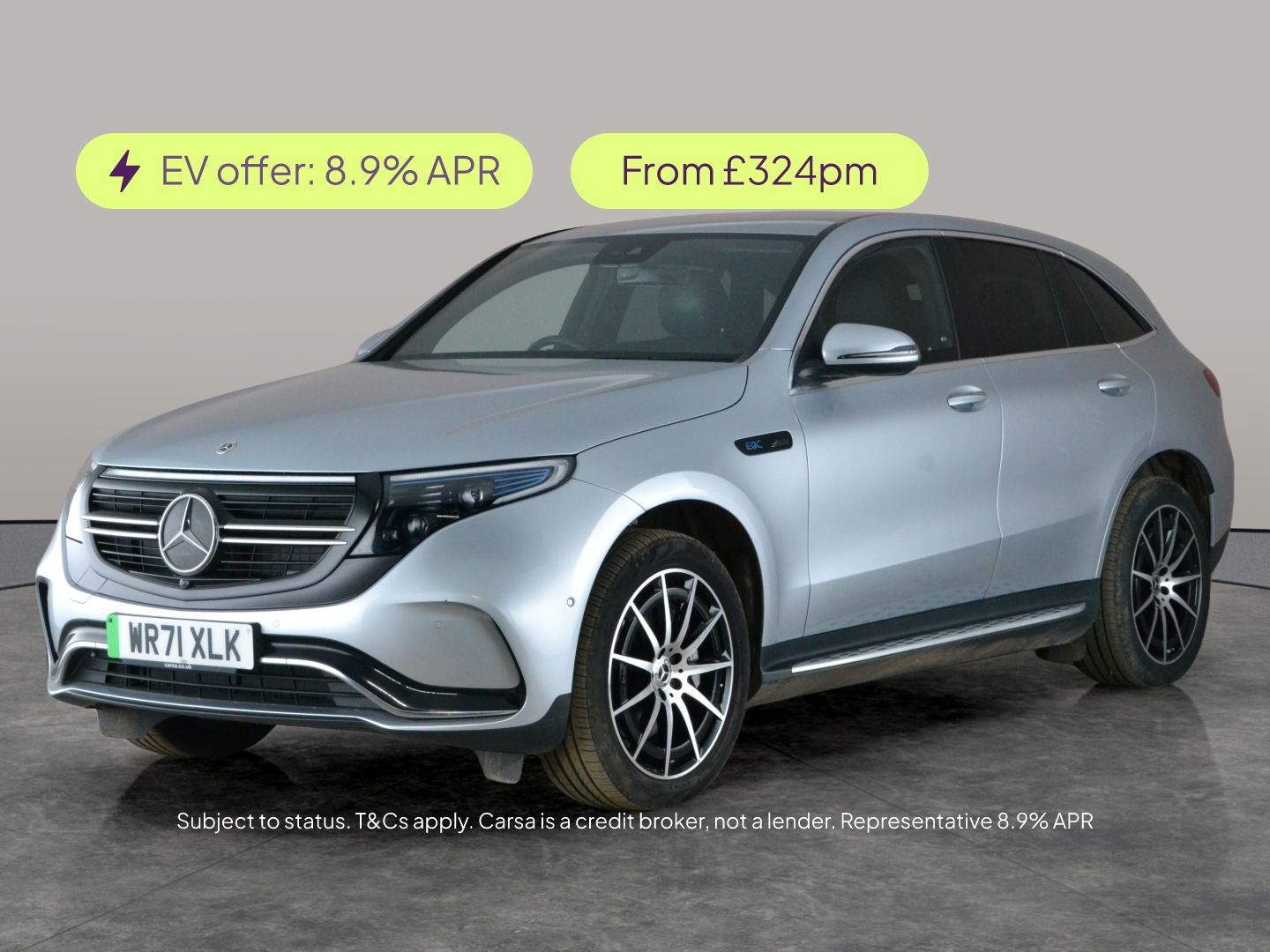 2022 Mercedes-Benz EQC E EQC 400 AMG Line