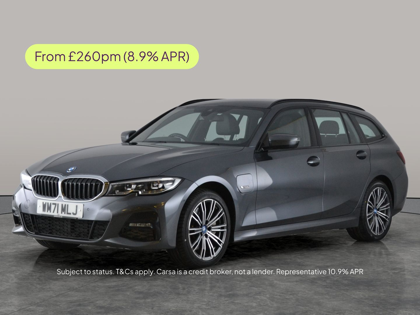 2022 BMW 3 Series 2.0 330e xDrive M Sport Touring 5d