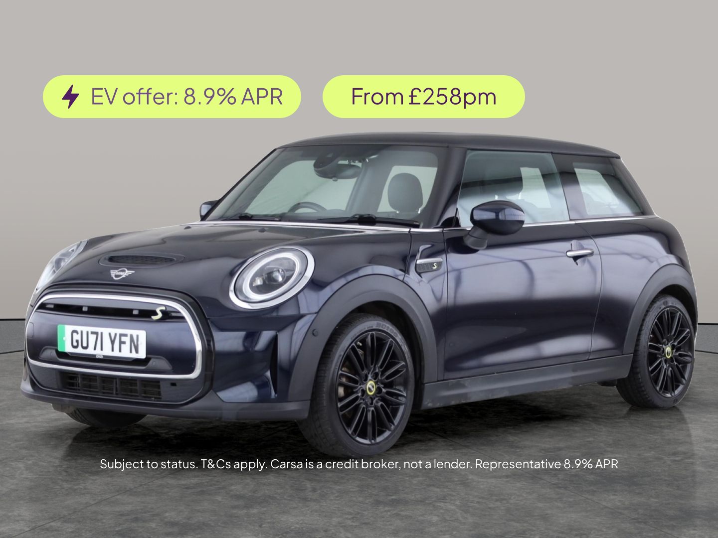 2021 MINI Mini E Cooper S 3)