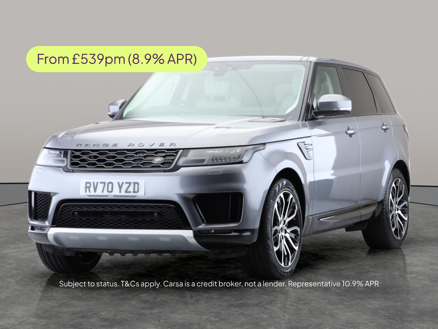 2020 Land Rover Range Rover Sport 2.0 P400e HSE Silver