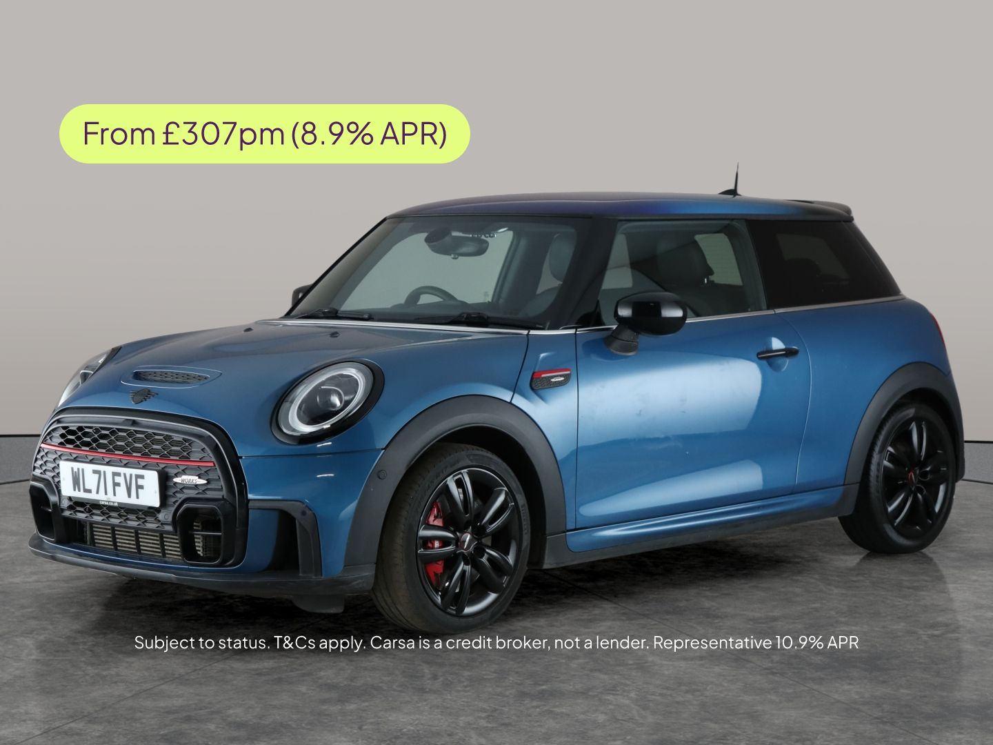 2021 MINI Mini 2.0 John Cooper Works Hatchback 3d Auto