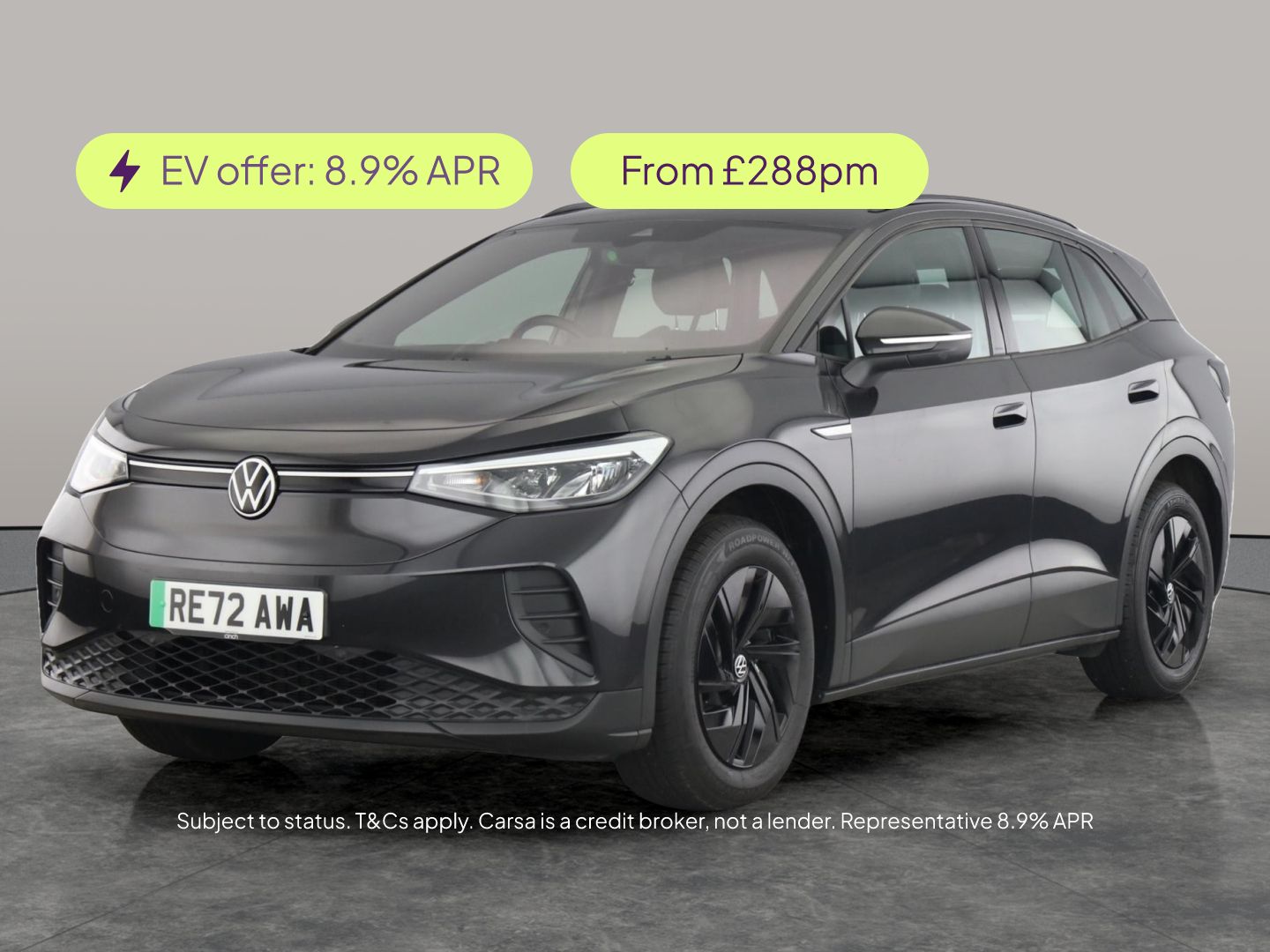 2022 Volkswagen ID.4 E Life (148ps) (52kWh) Pure Performance