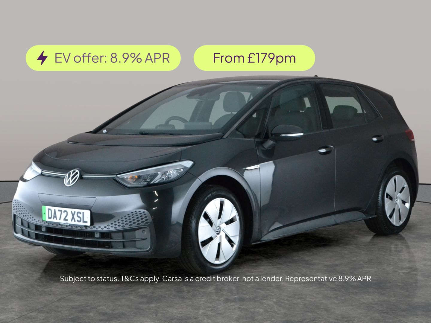 2022 Volkswagen ID.3 E Life (204ps) (58kWh) Pro Performance