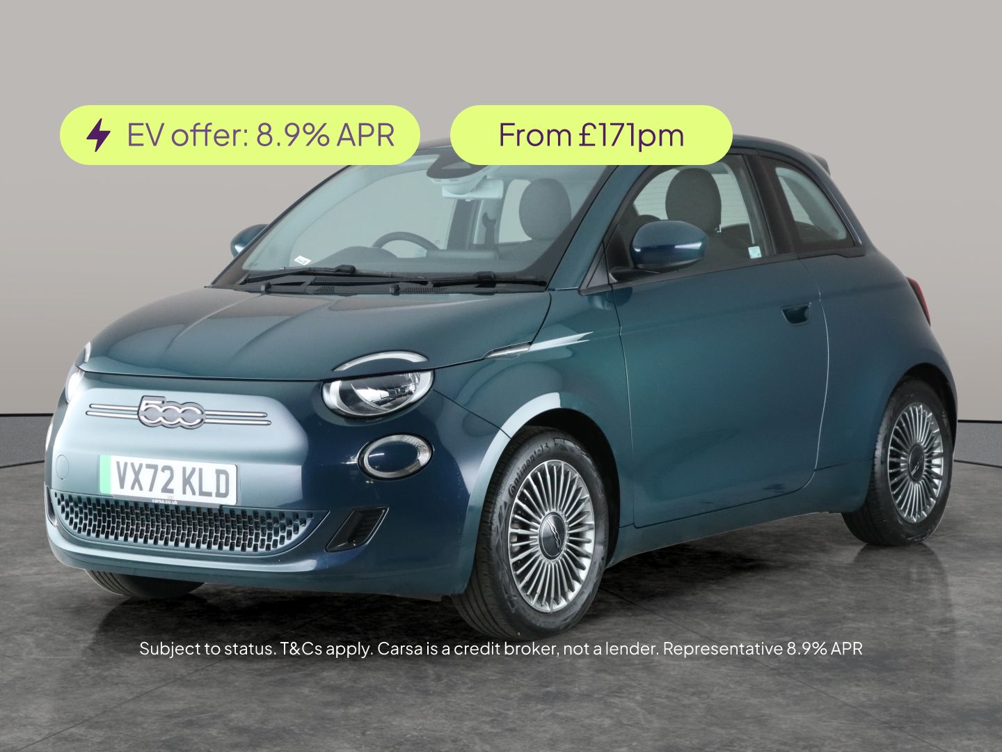 2022 Fiat 500 E ICON (117bhp)