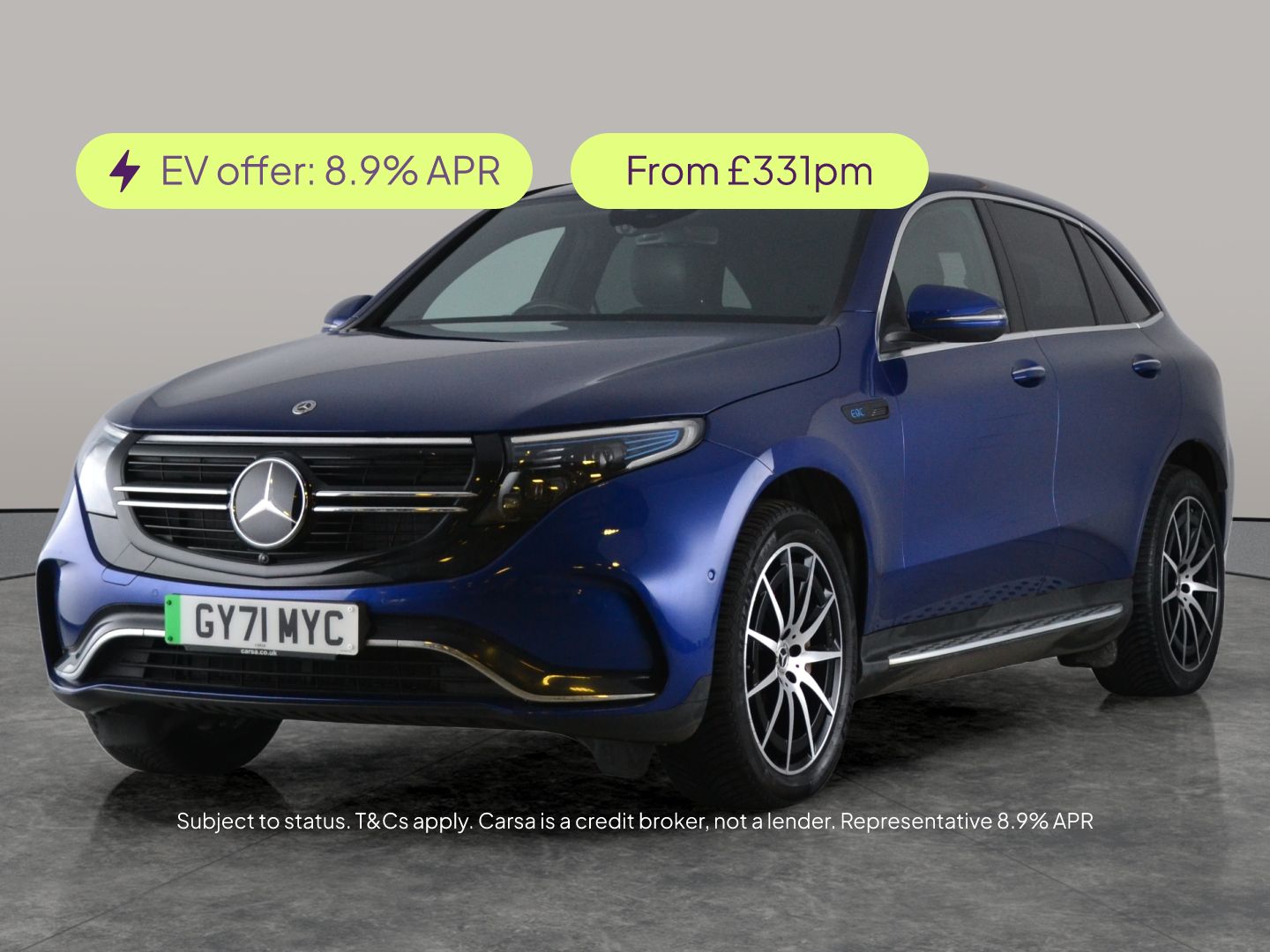 2021 Mercedes-Benz EQC E EQC 400 AMG Line