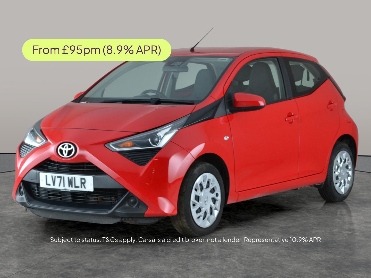 2021 Toyota AYGO 1.0 VVT-i x-play (TSS)