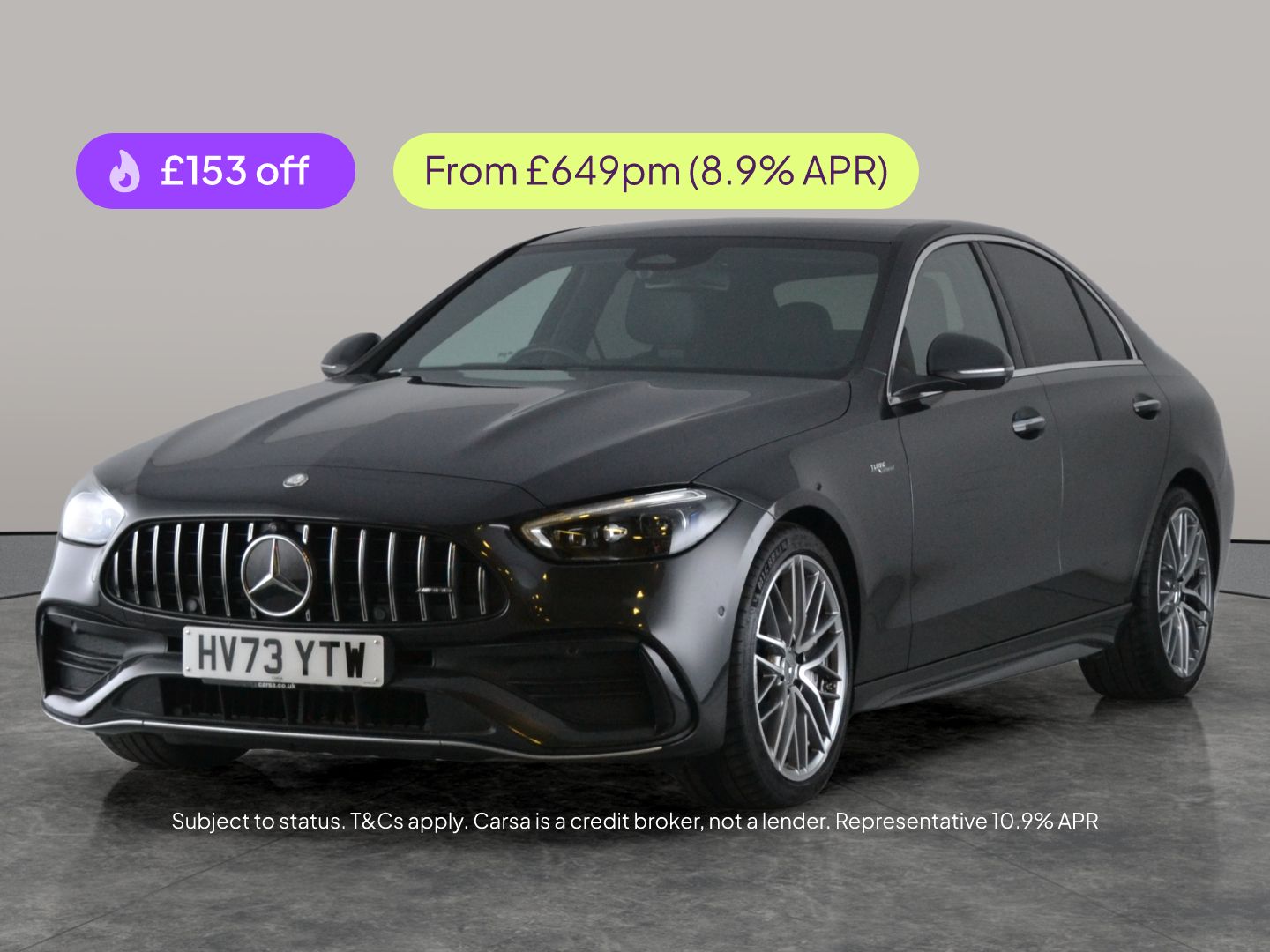 2023 Mercedes-Benz C-Class 2.0 C43 AMG Premium Saloon 4d