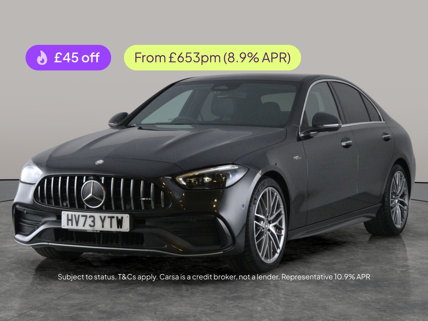 2023 Mercedes-Benz C-Class 2.0 C43 AMG Premium Saloon 4d