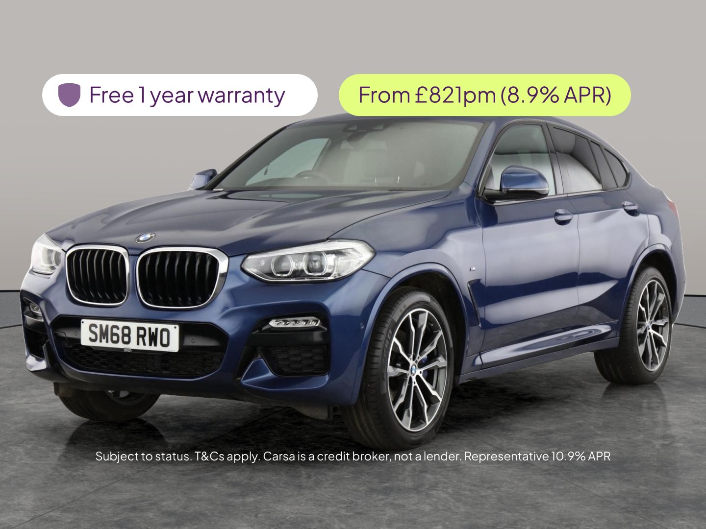 2019 BMW X4 3.0TD xDrive30d M Sport