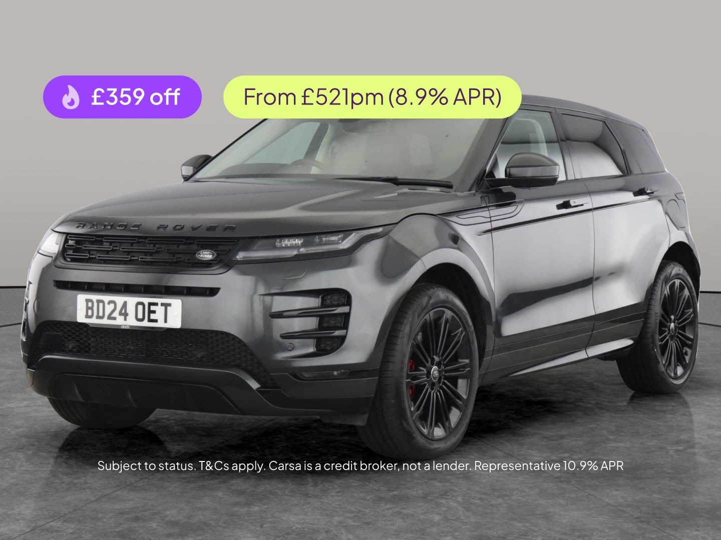 2024 Land Rover Range Rover Evoque 1.5 P300e Dynamic SE