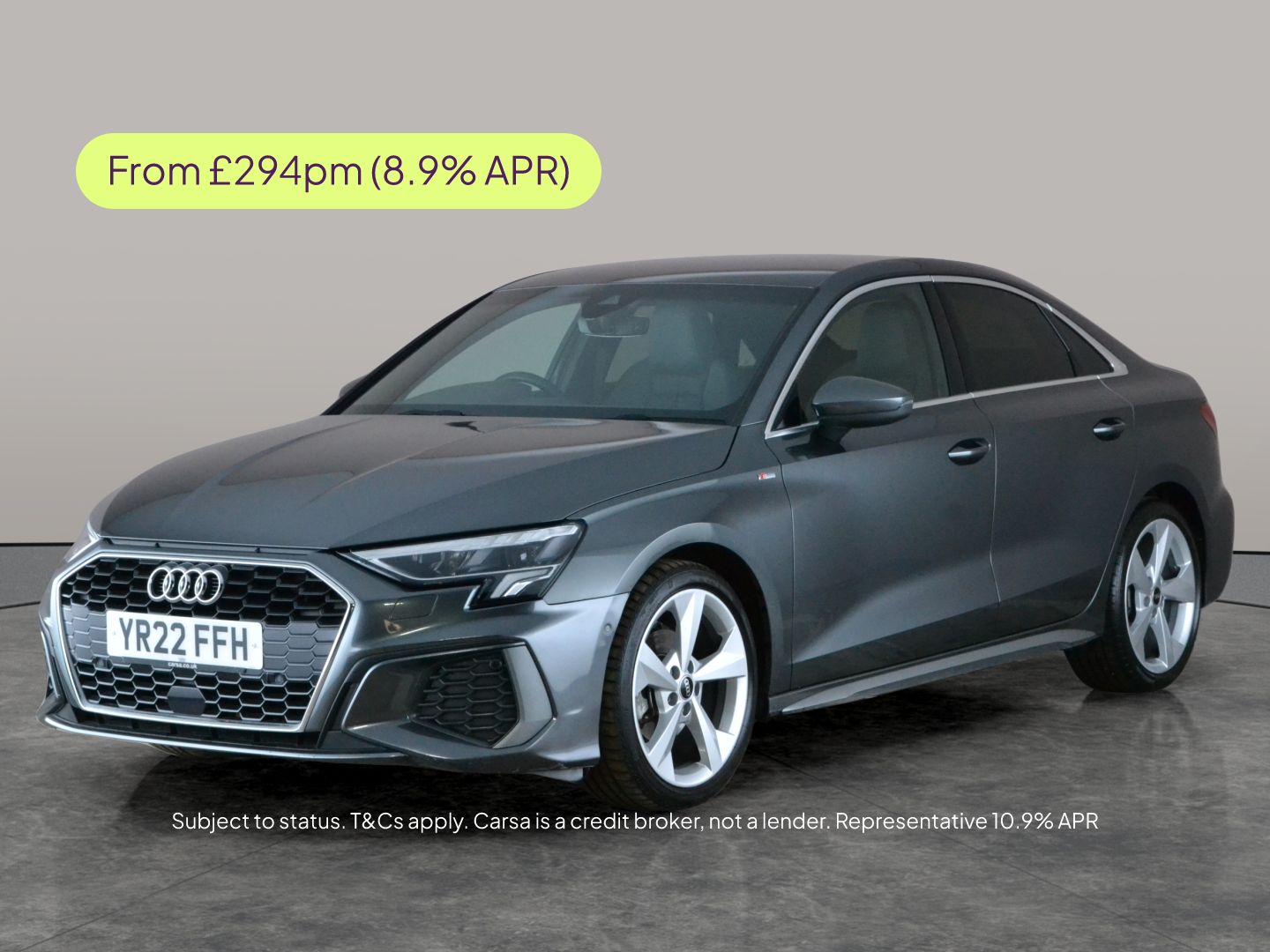 2022 Audi A3 1.5 35 TFSI S Line Saloon 4d Tronic