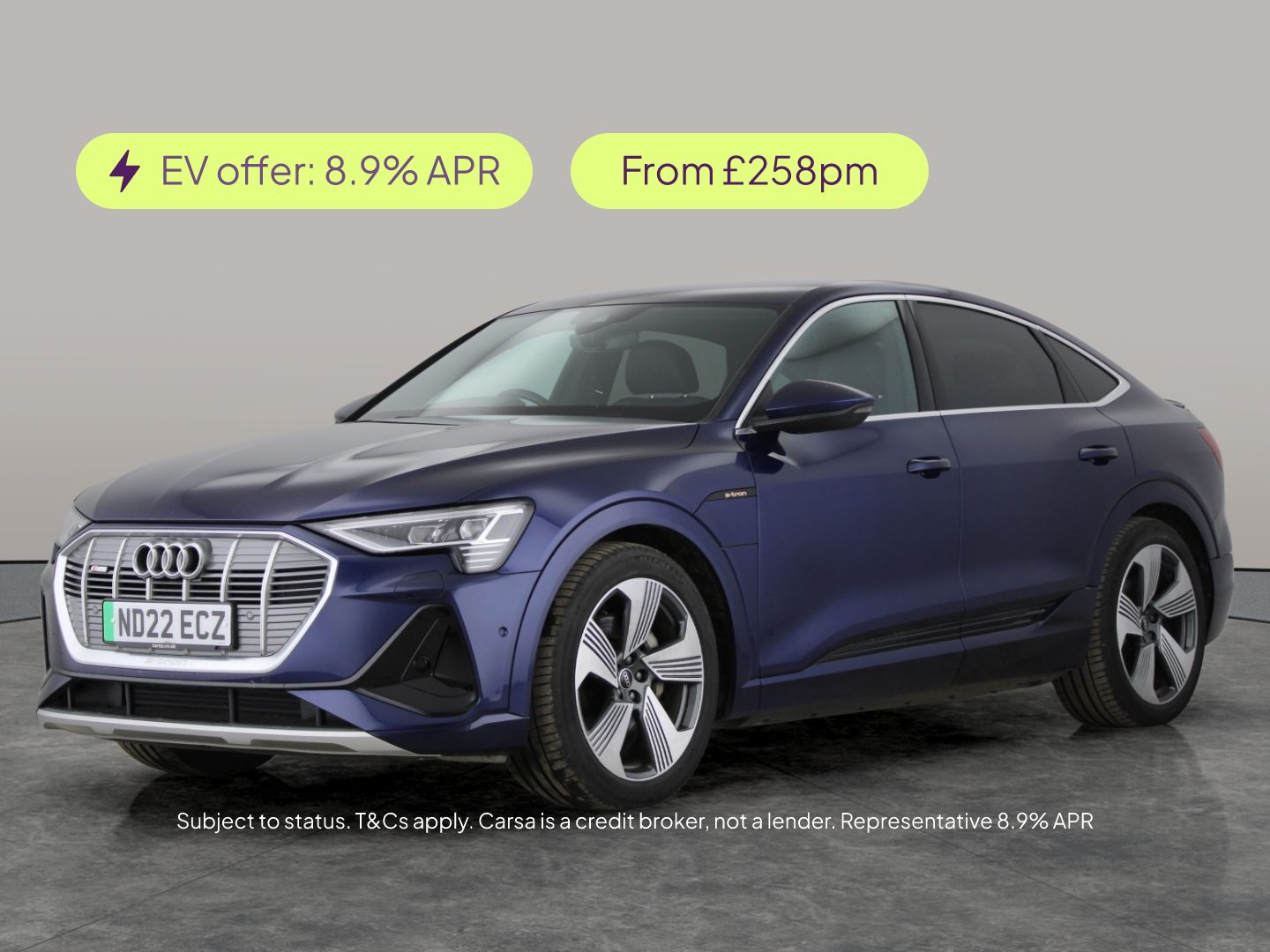 2022 Audi E-Tron 55E S Line Sportback