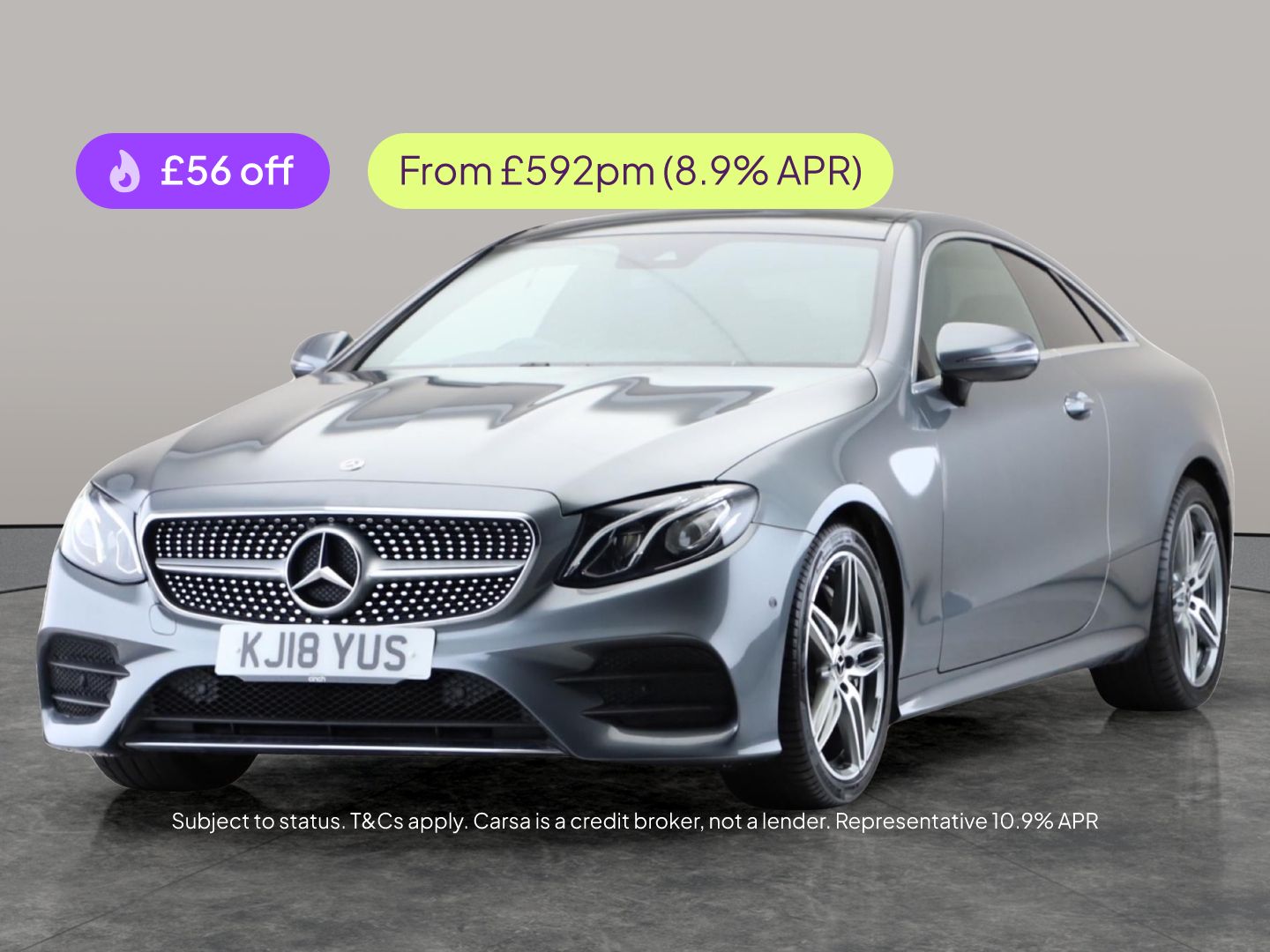 2018 Mercedes-Benz E-Class 2.0 E300 AMG Line (Premium)(s/s) Coupe